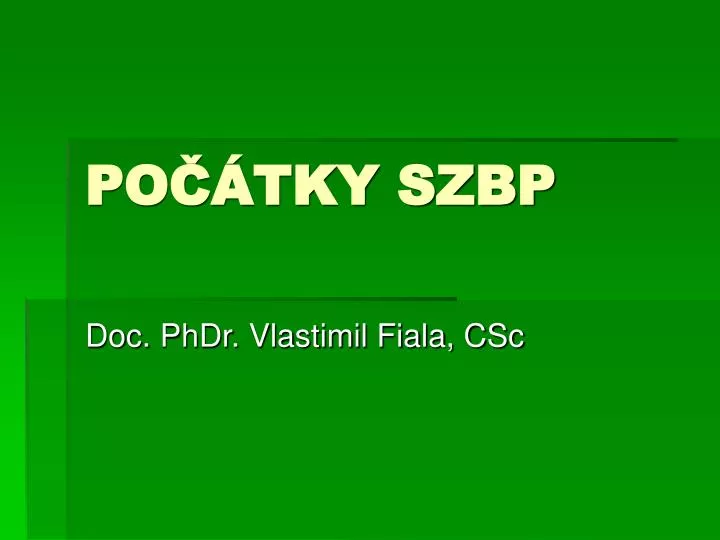 po tky szbp