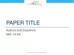 Sustainable Water Management Strategies for Arid Regions - slide 1