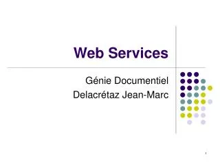 web services