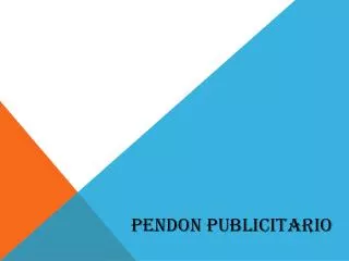 pendon publicitario