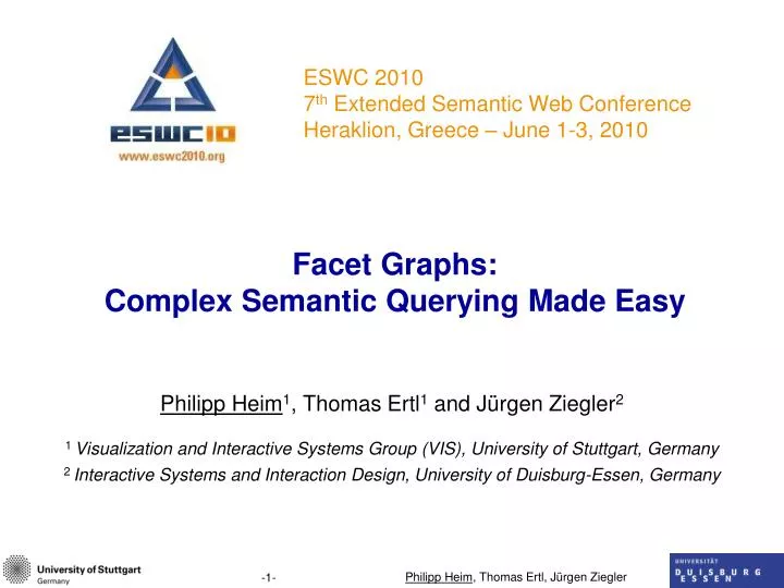 facet graphs complex semantic querying made easy
