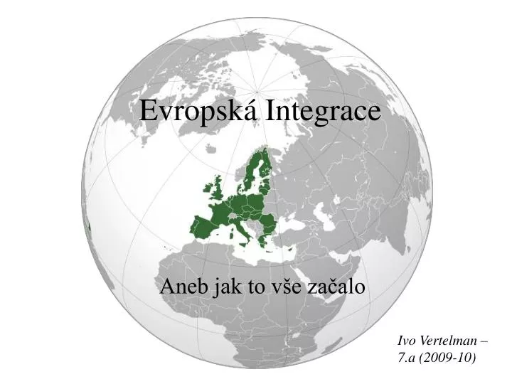 evropsk integrace