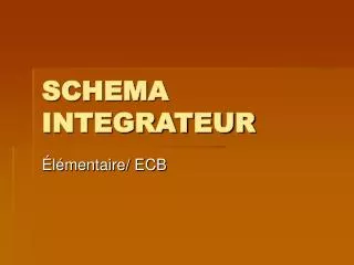 schema integrateur
