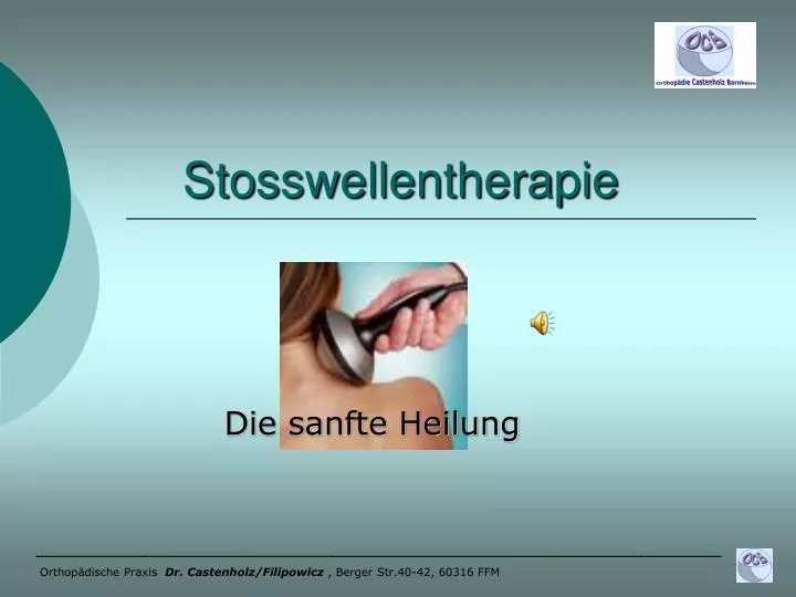 stosswellentherapie