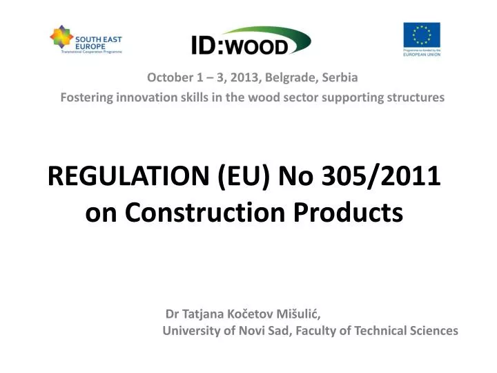 regulation eu no 305 2011 on construction products