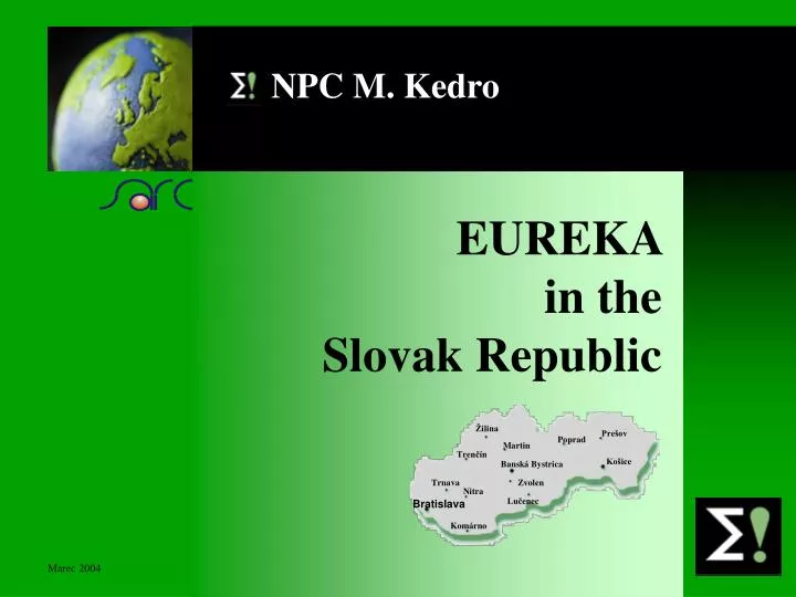 eureka in the slovak republic