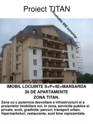 proiect titan
