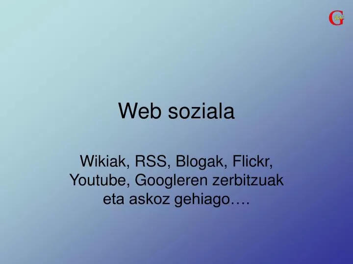 web soziala