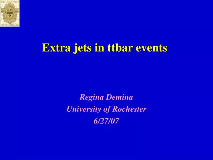 extra jets in ttbar events