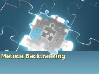 metoda backtracking