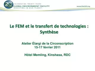 le fem et le transfert de technologies synth se
