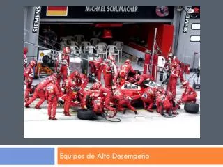 equipos de alto desempe o