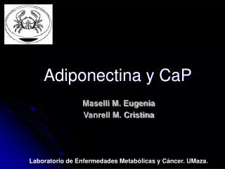 adiponectina y cap