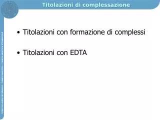 titolazioni di complessazione