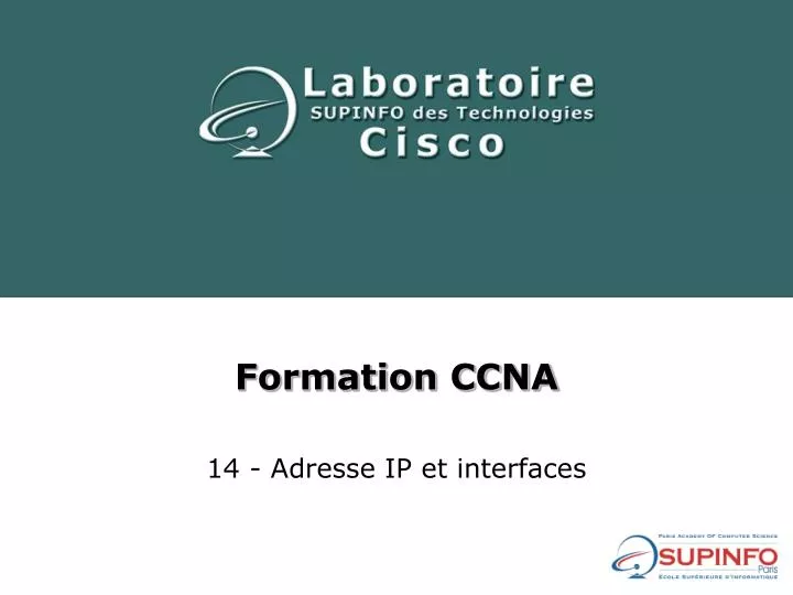 formation ccna