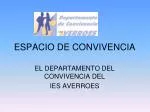 ESPACIO DE CONVIVENCIA - slide 1