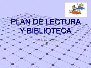 plan de lectura y biblioteca
