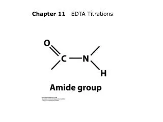 Chapter 11 EDTA Titrations