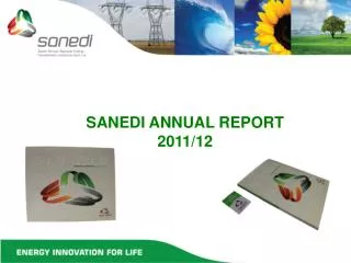 SANEDI ANNUAL REPORT 2011/12