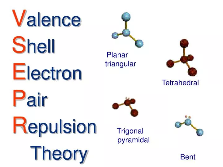 v alence s hell e lectron p air r epulsion theory