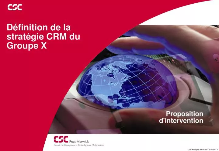 d finition de la strat gie crm du groupe x