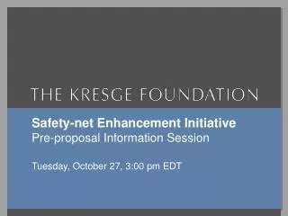 SNE I Tuesday 10/27/09, 3pm EDT P-r??? Information Session kresge