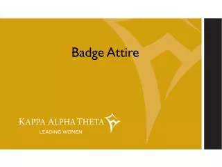 Badge Attire