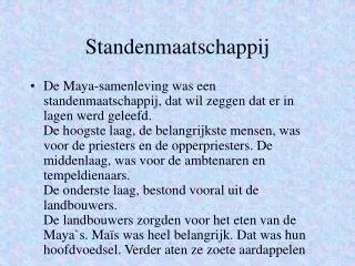 standenmaatschappij