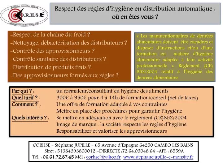 respect des r gles d hygi ne en distribution automatique o en tes vous