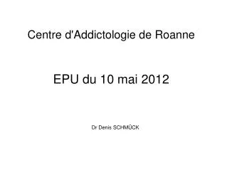 dr denis schm ck