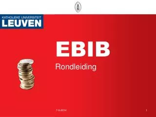 ebib rondleiding