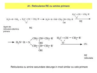 a1 reticularea re cu amine primare