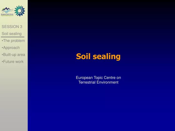 soil sealing