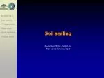 Soil sealing - slide 1