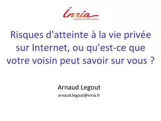 risques d atteinte la vie priv e sur internet ou qu est ce que votre voisin peut savoir sur vous