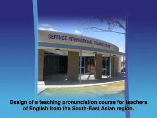 Defence International Training Centre Melbourne