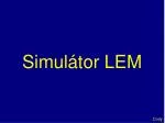 Simulátor LEM - slide 1