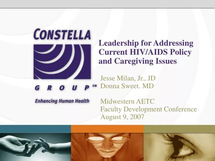leadership for addressing current hiv aids policy and caregiving issues