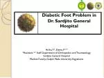 Diabetic Foot Problem in Dr. Sardjito General Hospital - slide 1