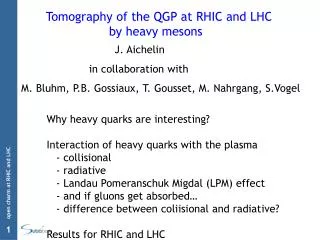 Tomography of the QGP at RHIC and LHC by heavy mesons