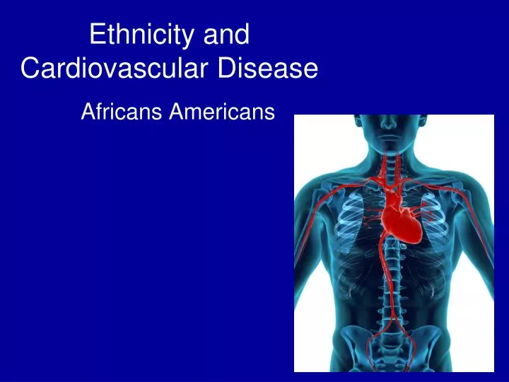 ethnicity and cardiovascular disease