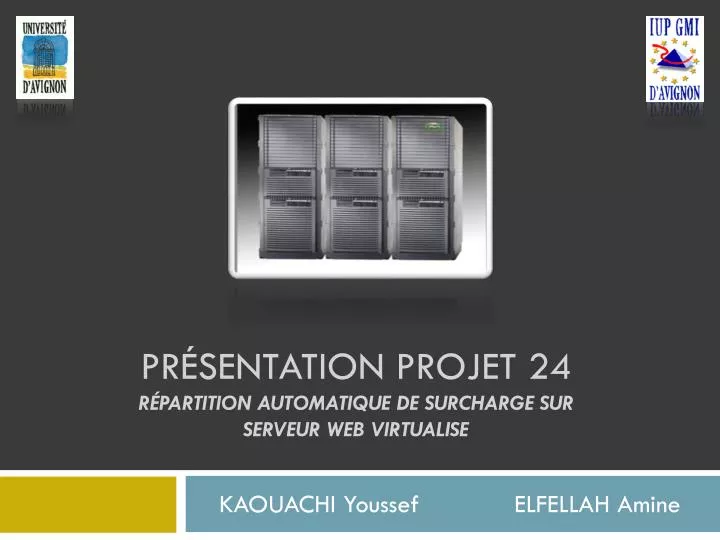 pr sentation projet 24 r partition automatique de surcharge sur serveur web virtualise