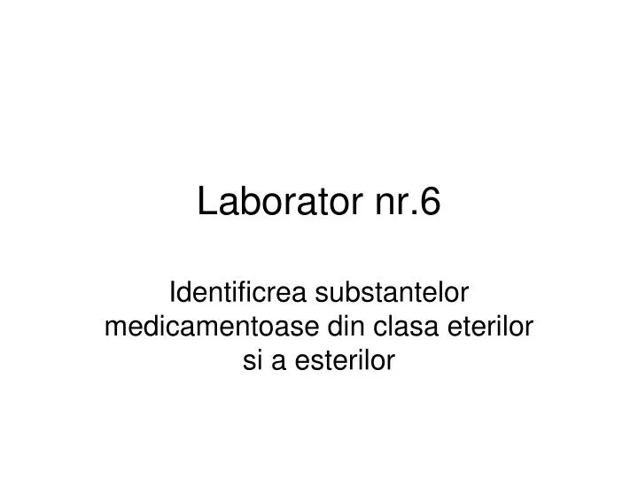 laborator nr 6