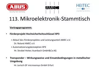 113 mikroelektronik stammtisch
