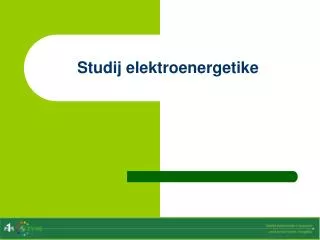 studij elektroenergetike
