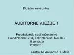 Digitalna elektronika - slide 1
