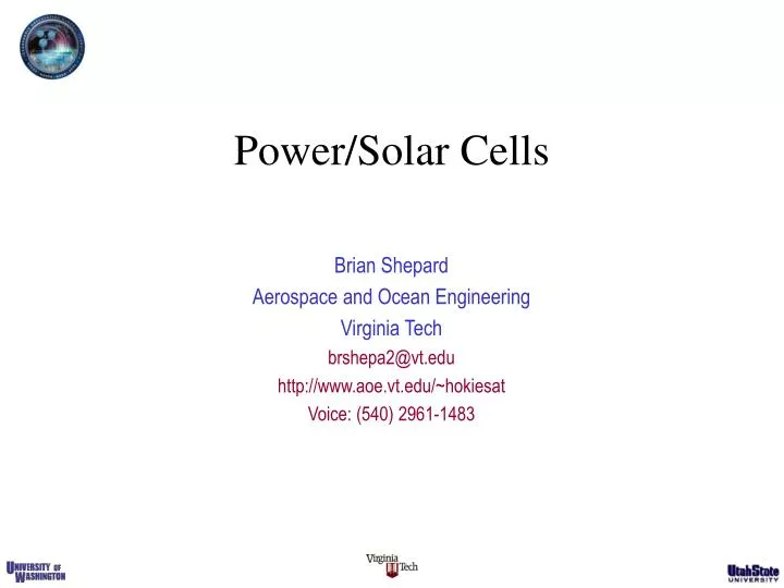 power solar cells