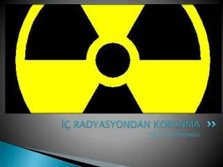 radyasyondan korunma