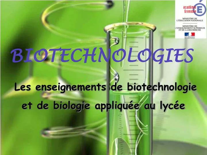 biotechnologies