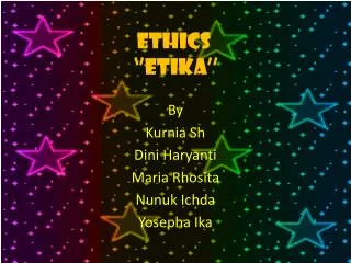 ethics etika